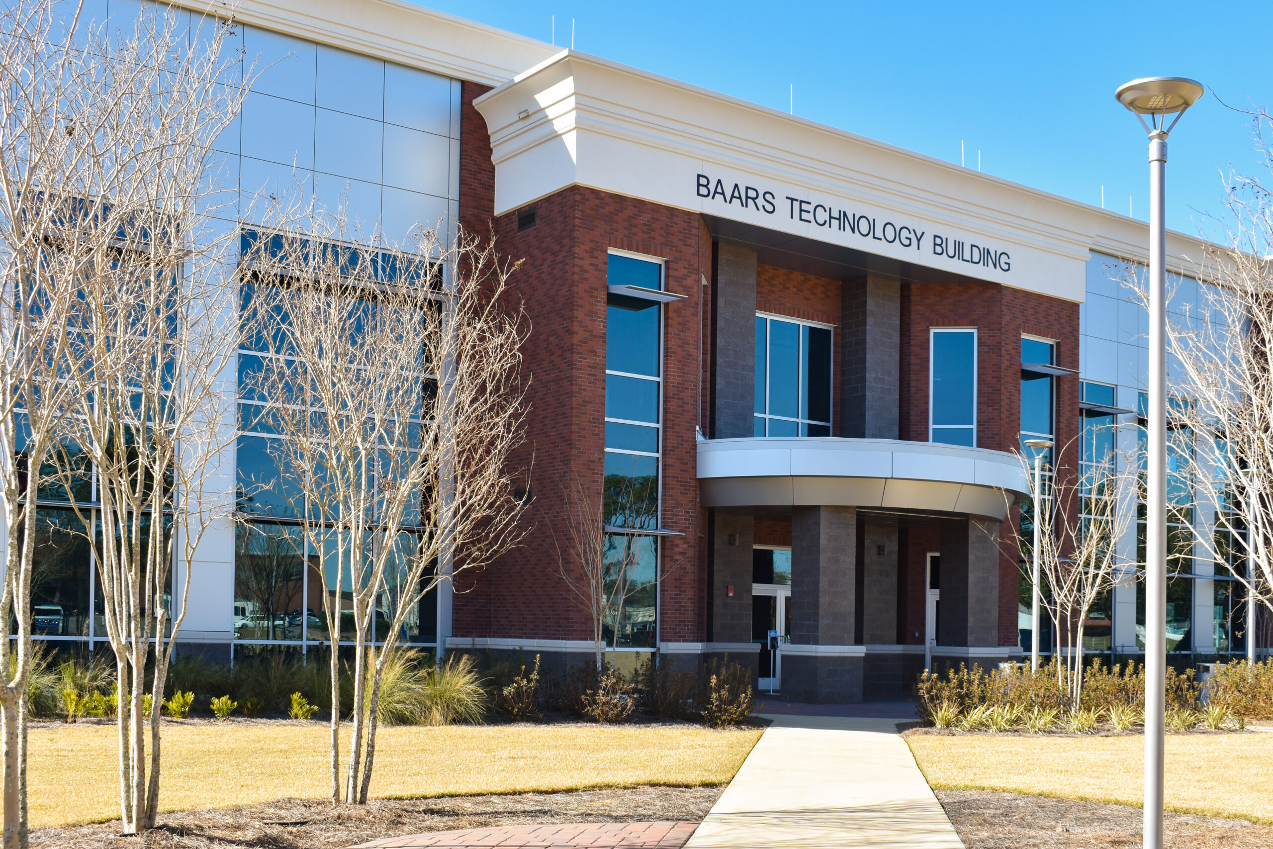 Exterior of Baars Technology Bldg 1 on PSC Pensacola campus